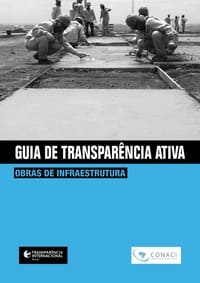 Capa do Guia de Transparência Ativa: Obras de Infraestrutura