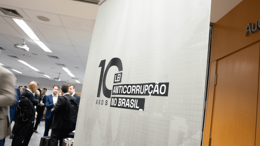 Evento sobre os 10 anos da Lei Anticorrupção, promovido pela Transparência Internacional - Brasil e pelo Insper, em São Paulo. Foto: Luis Madaleno/Transparência Internacional - Brasil