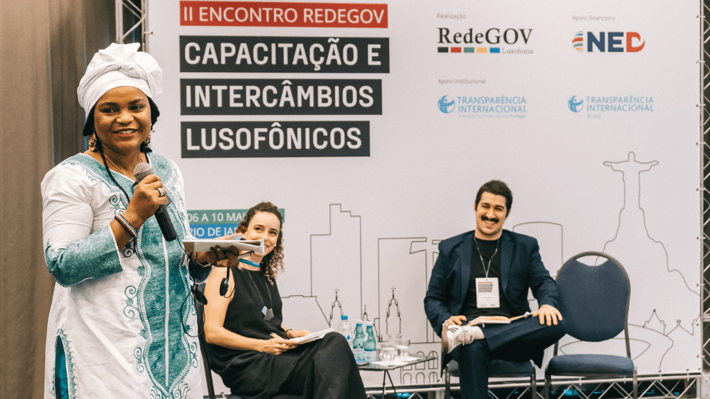 II Encontro da RedeGov (Rede pela Boa Governança e Desenvolvimento Sustentável na Lusofonia) – Capacitação e Intercâmbios Lusofônicos. Foto: Allison Pinheiro/Acervo TIBR.