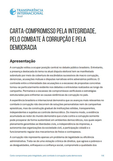 carta compromisso capa