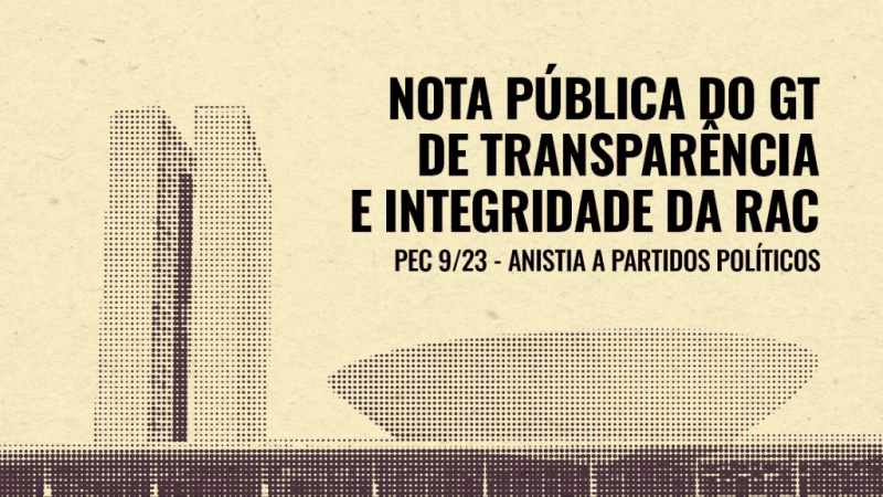 Nota divulgada em 2 de maio de 2023