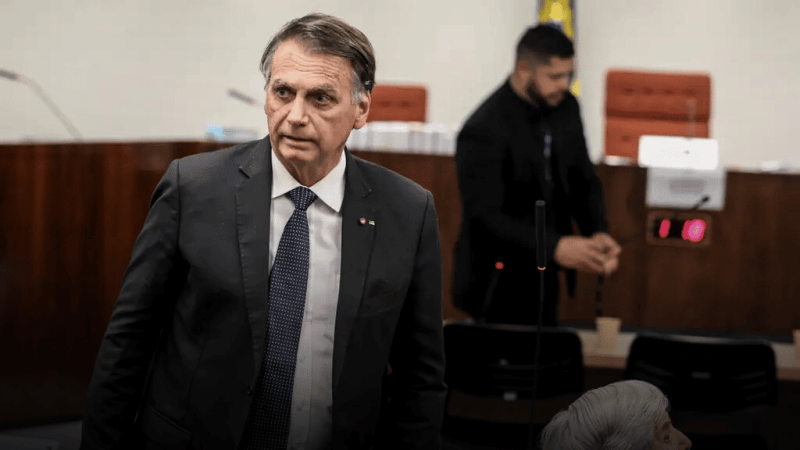 Foto do ex-presidente Jair Bolsonaro